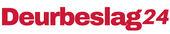 Logo van Deurbeslag24.nl, een bedrijf gespecialiseerd in deurbeslag en accessoires voor woninginrichting.