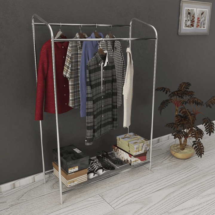 Kledingrek Double - 140x104x40 CM - Deurbeslag24