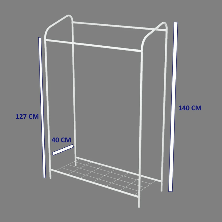 Kledingrek Double - 140x104x40 CM - Deurbeslag24