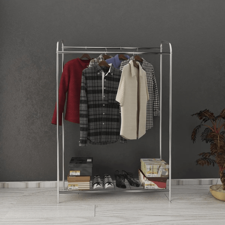 Kledingrek Double - 140x104x40 CM - Deurbeslag24