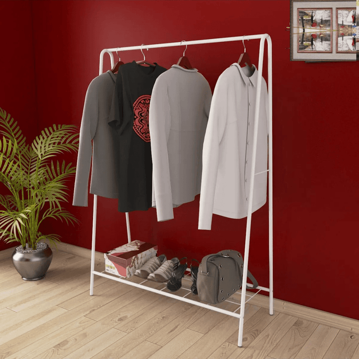 Kledingrek Oval - Metaal - 150x40x104 CM - Deurbeslag24