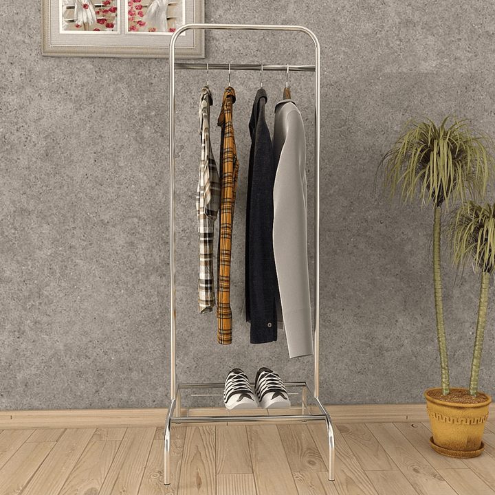 Kledingrek Single - 132x47x46 CM - Deurbeslag24
