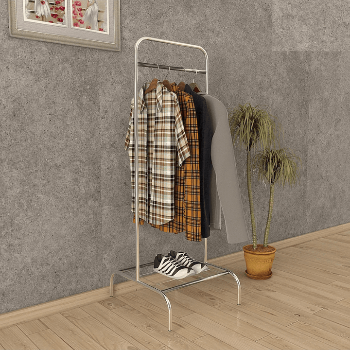 Kledingrek Single - 132x47x46 CM - Deurbeslag24