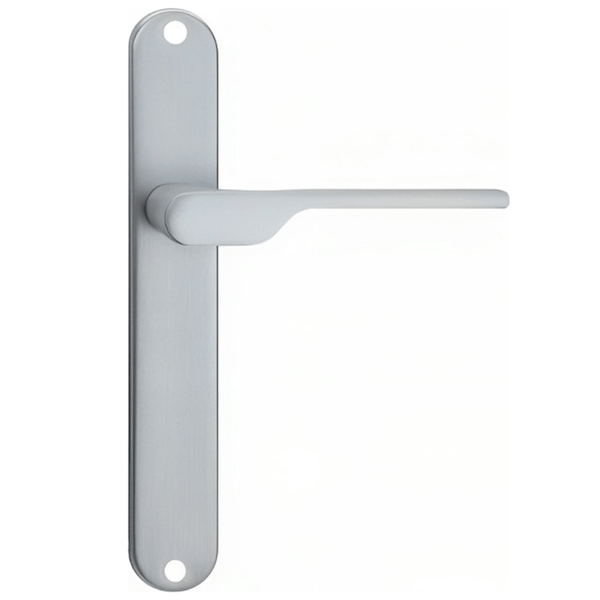 Kuchinox - Deurklink - Zilver - Geborsteld - Op Schild - Compleet Deurbeslag Set - Aluminium - Deurbeslag24