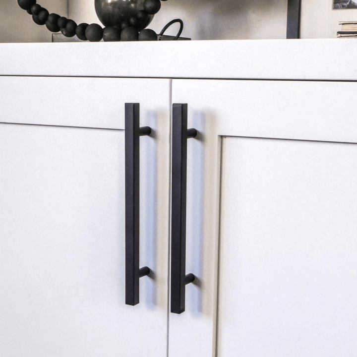 Meubelgreep - Modern - Vierkant - RVS - Handgreep - Kast - Schuifdeur - Lade - 128 mm - Deurbeslag24
